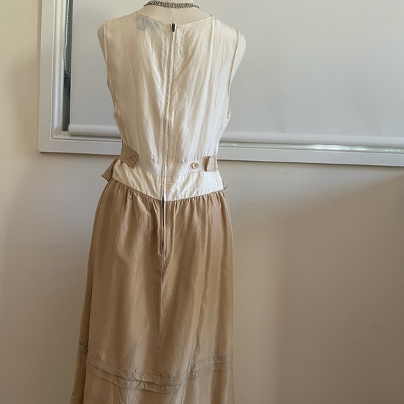 Vintage 100% silk country road dress - Picture 3 of 8